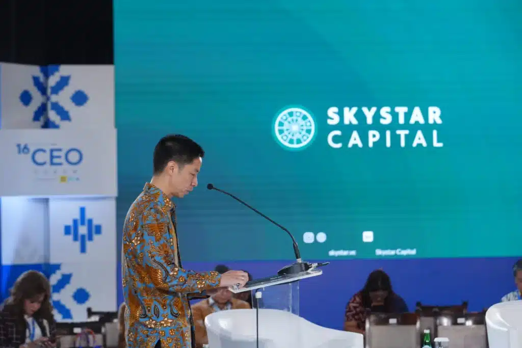 Skystar Capital CEO Insight Abraham Hidayat